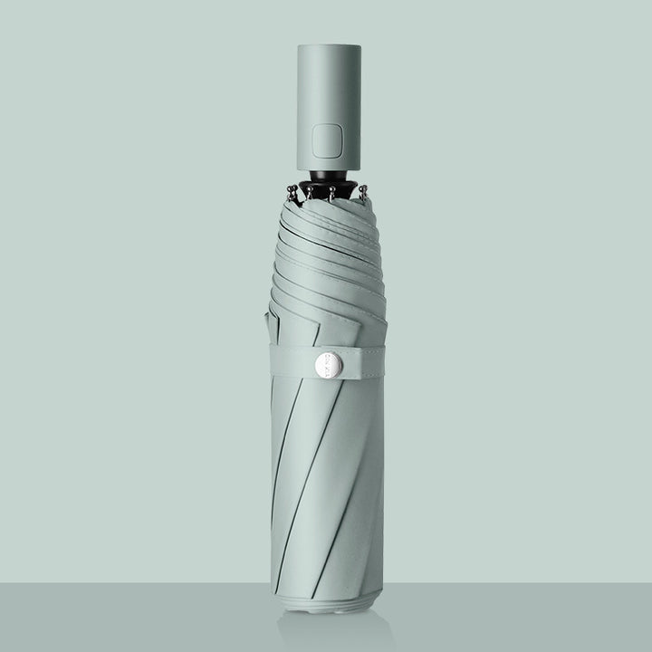 Dame Automatisk sammenleggbare paraply med ergonomisk design og vindresistent teknologi Skanto