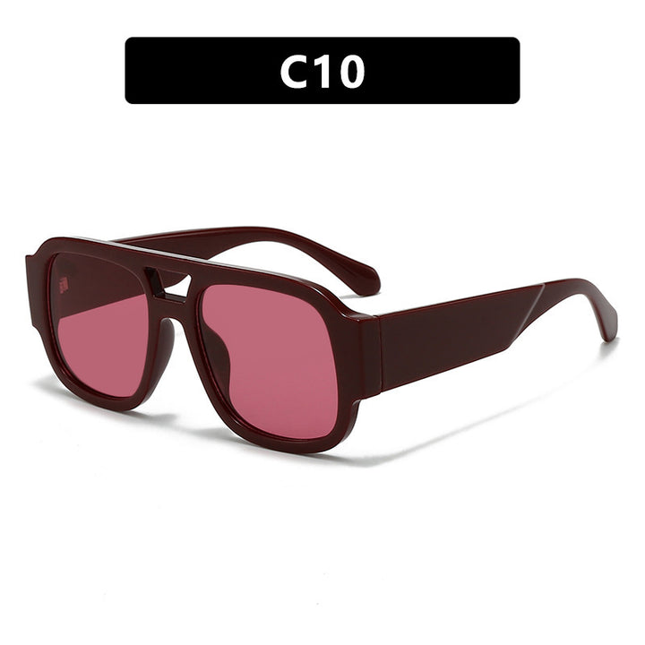 Women's modern sunglasses in elegant rectangular design Skanto
