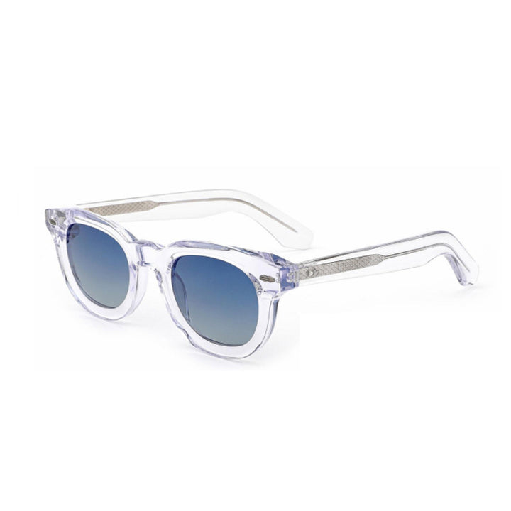 Dame retro-inspirert solbrille med bredt skilpadde-ramme og harmoniske glass Skanto