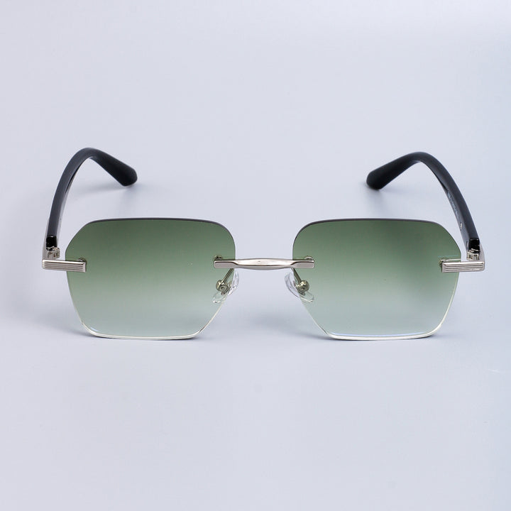 Dame mode solbrille med elegant metallramme og robuste glass Skanto