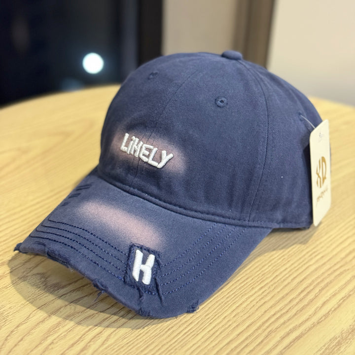 Kvinne Slitt Brodert Baseball Caps Skanto