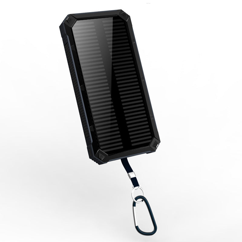 Bærbar solenergi-powerbank med hurtigladingsfunksjon og trådløs ladetilpasning Skanto