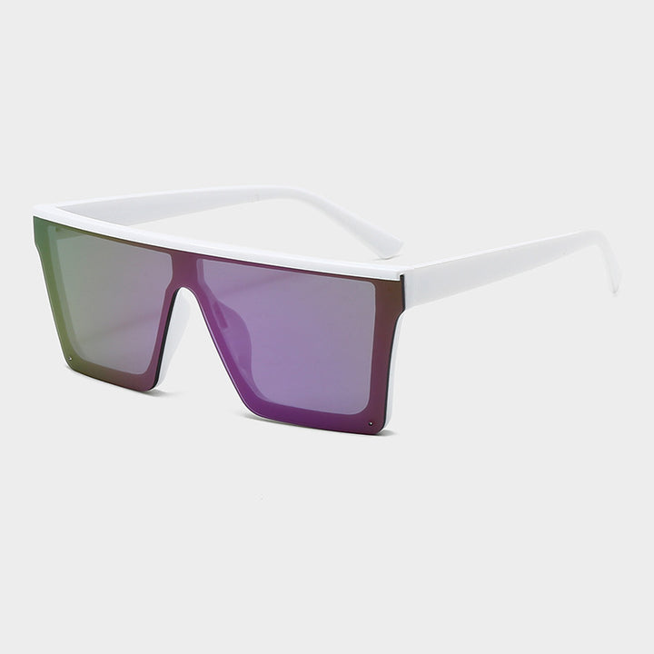 Dame oversized solbriller i futuristisk design Skanto