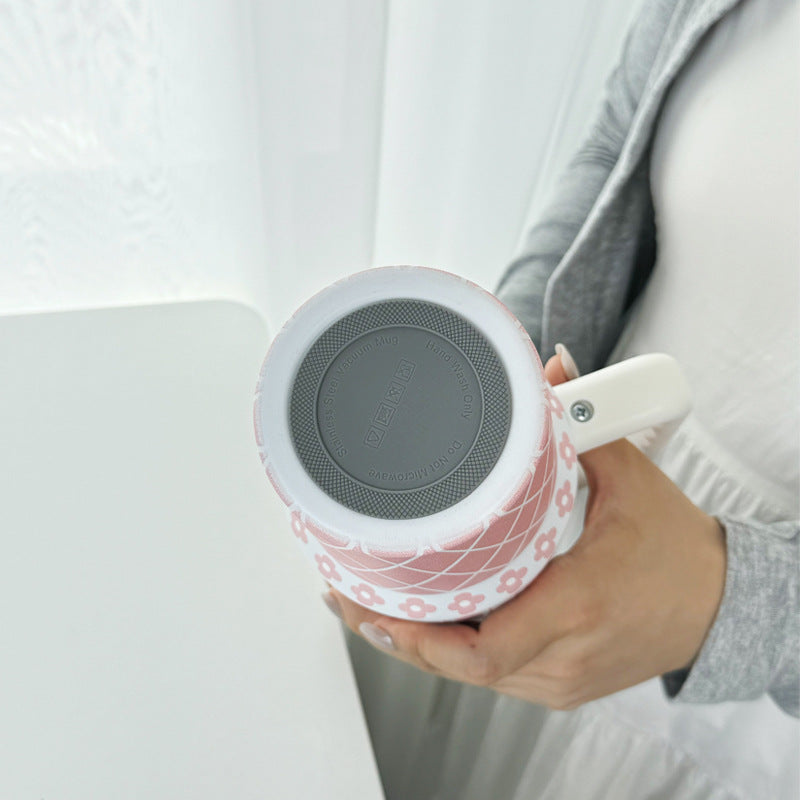 Dame Termokopp med muntert grønnsaksdesign Skanto