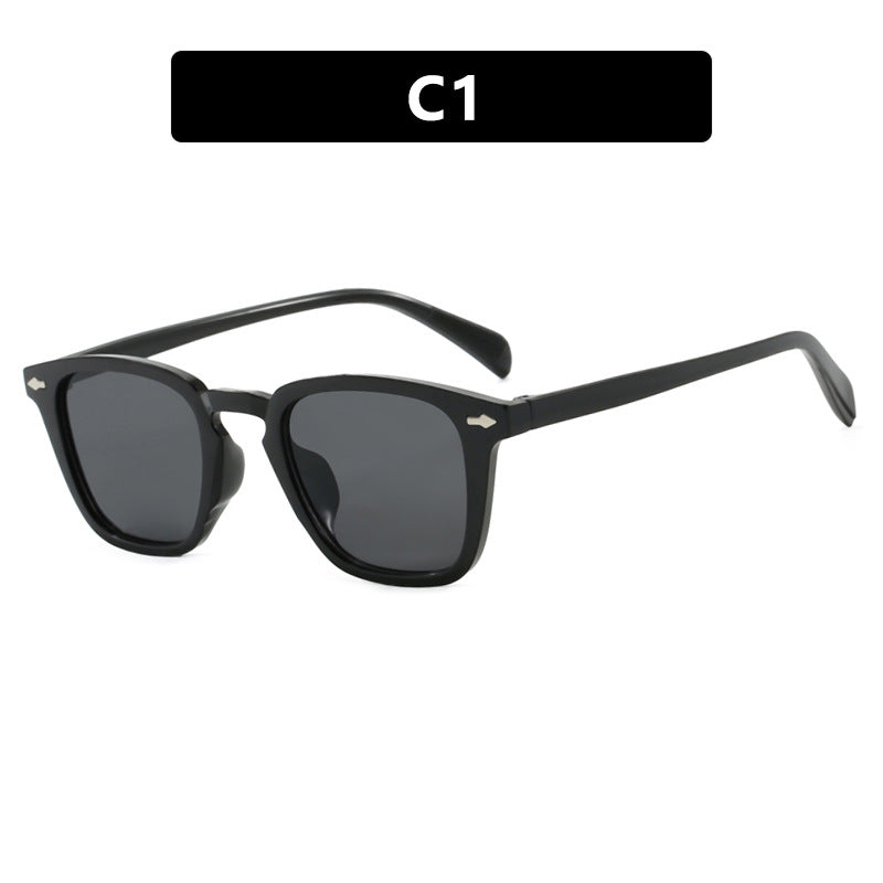 Women's Modern Square Sunglasses with Mirrored UV Protection Skanto