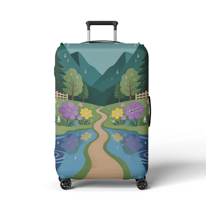 Damer koffertrekk med strandmotiv Skanto