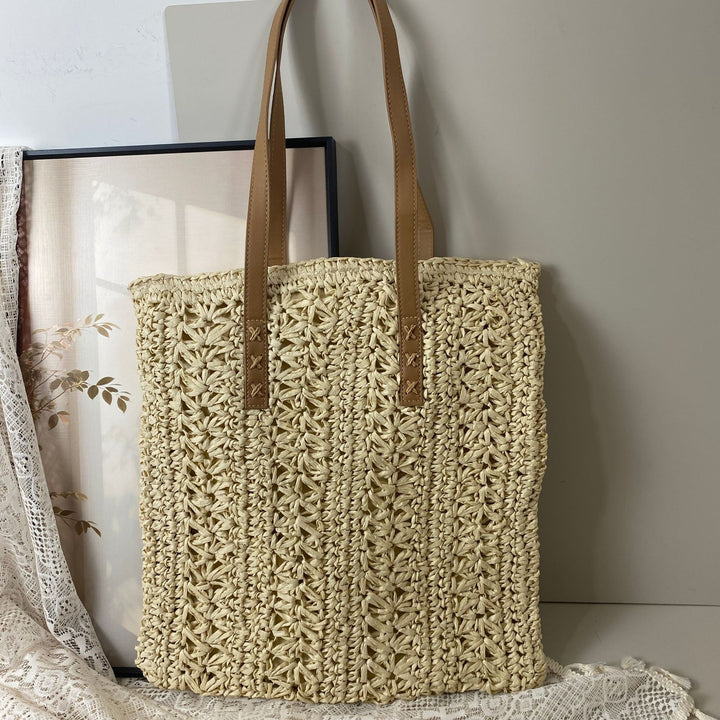 Håndknyttet Strandbag Skanto