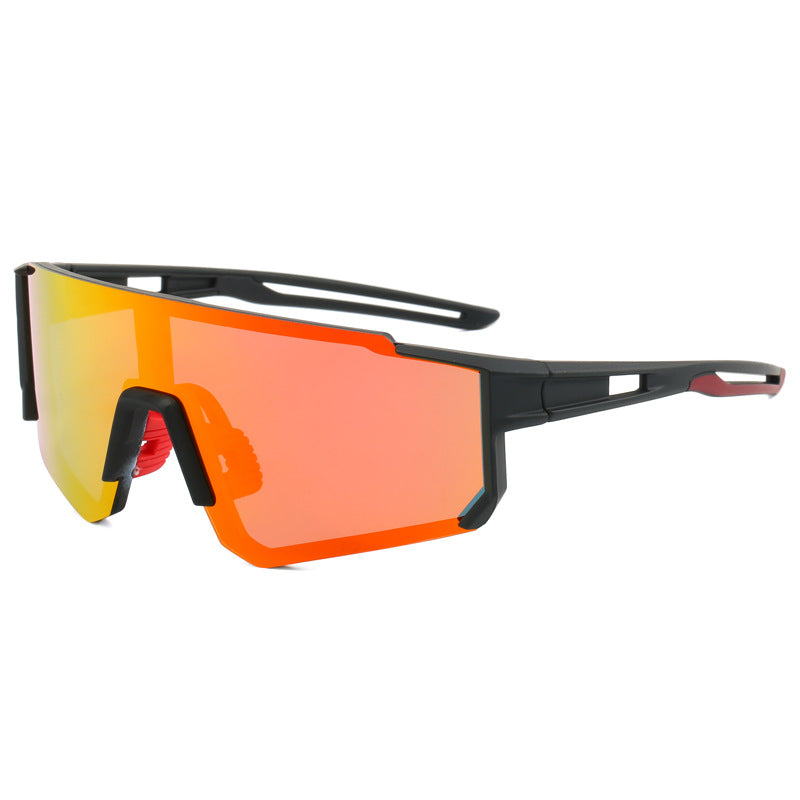 Unisex Futuristisk Skjold Solbriller Skanto