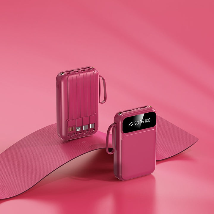 Kompakt Powerbank med digital skjerm Skanto