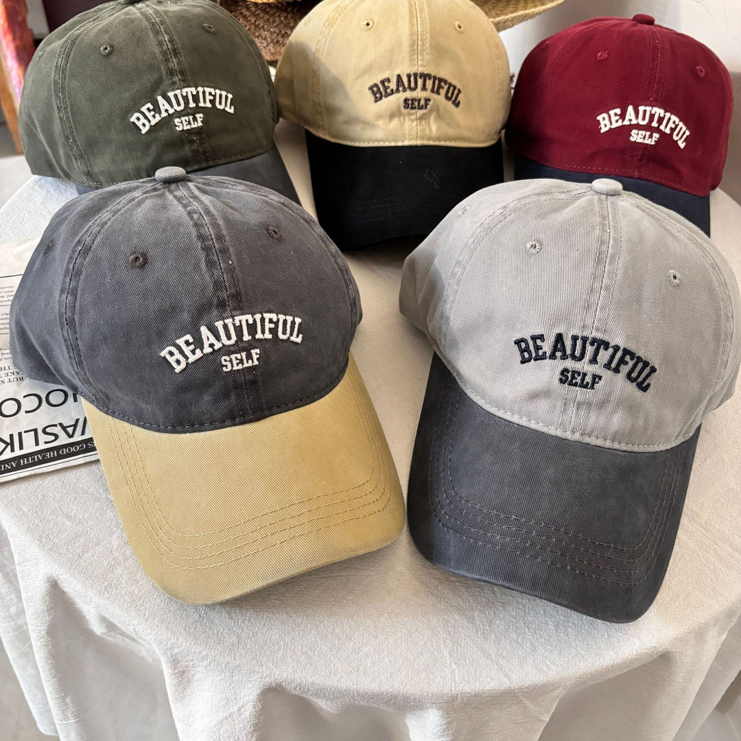Kvinnens casual justerbare statement caps Skanto