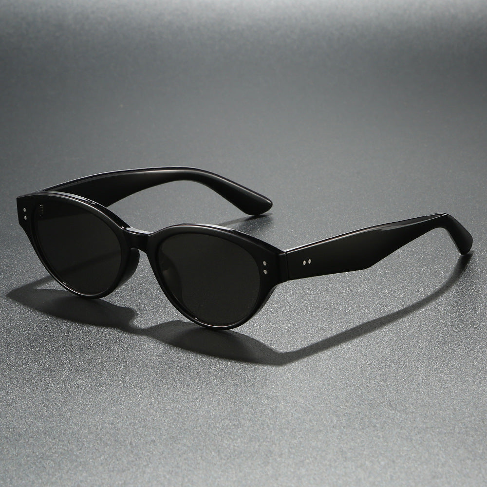 Dame Cat-Eye solbriller med UV-beskyttelse Skanto