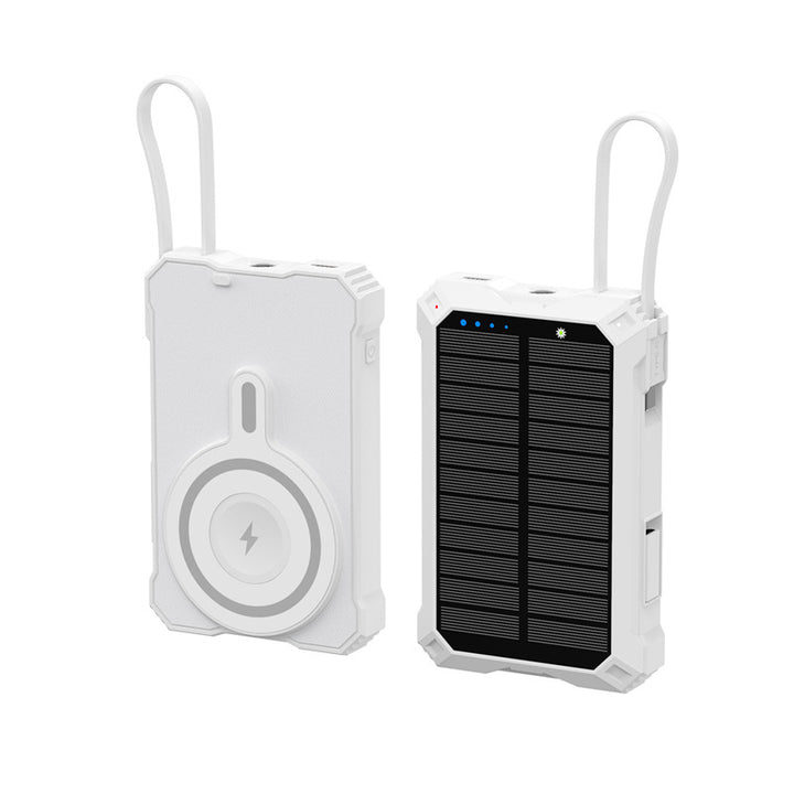 Solar Powerbank med trådløs ladefunksjon Skanto
