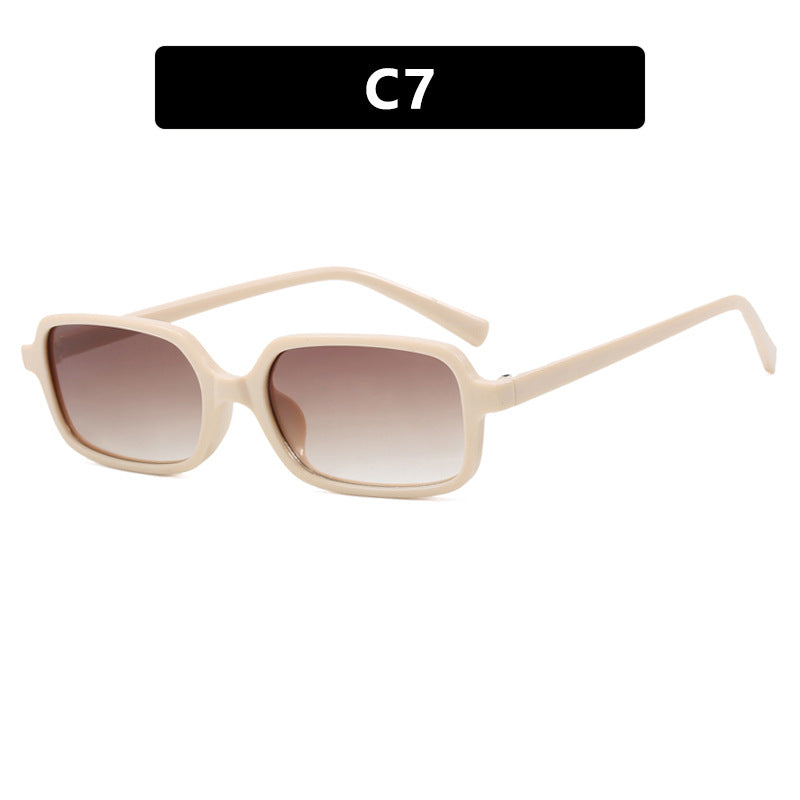 Women's square sunglasses with unique, extravagant design and UV protection Skanto