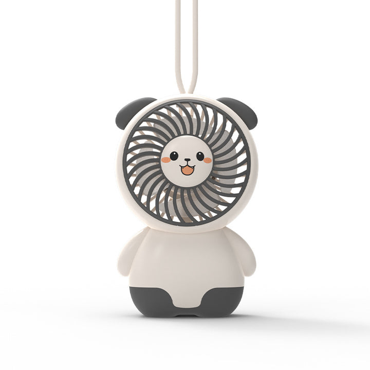 Dame Bærbar Håndvifte i søtt Panda-design Skanto