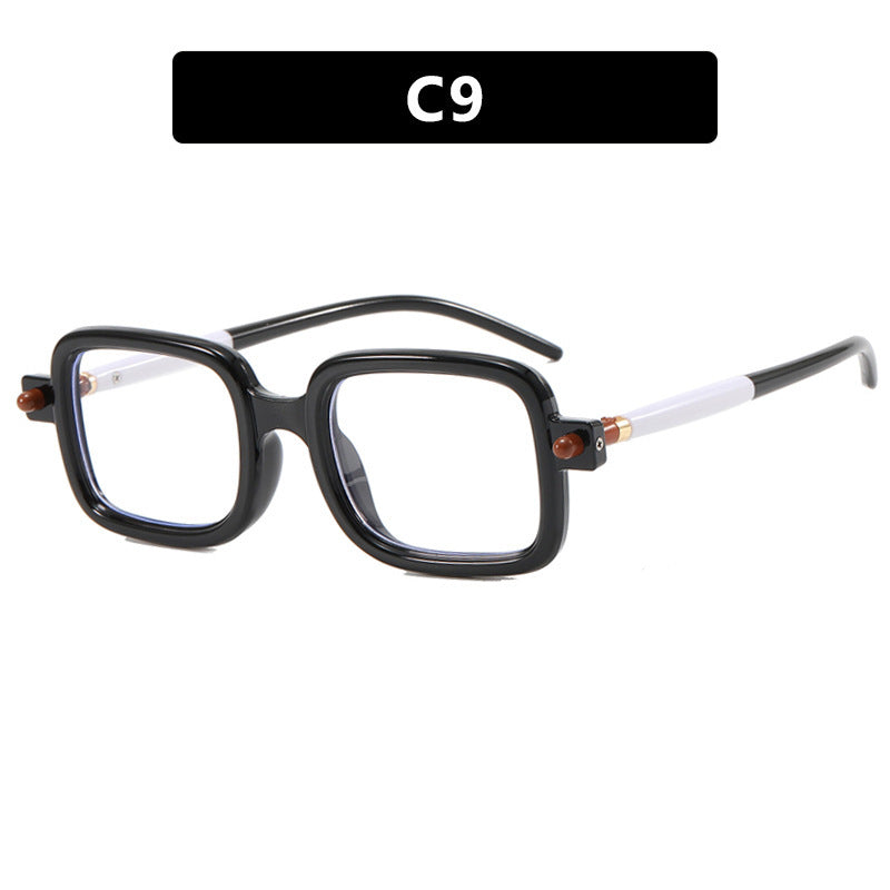 Dame firkantet solbrille med trendy ramme og komfortabel passform Skanto