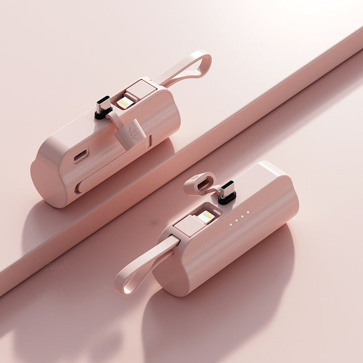 Bærbar powerbank med multifunksjonelle ladekontakter og digital skjerm Skanto