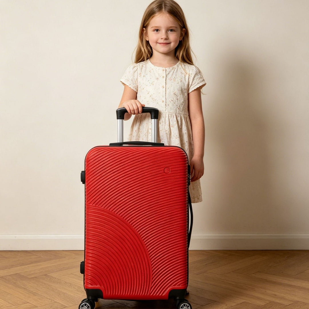 Unisex Slagfast Hard Shell Kofferset Skanto