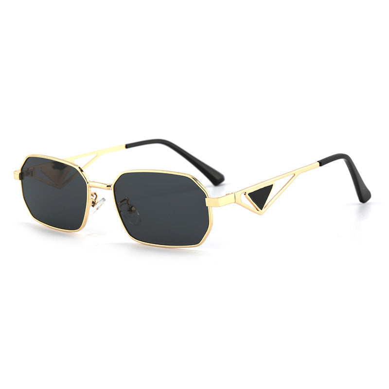 Men's Geometriske Ramme Solbriller Skanto