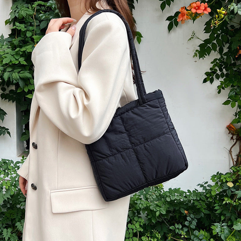 Elegant Polstret Skulderveske Skanto