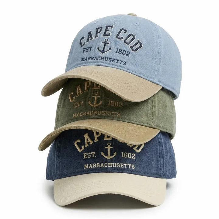 Dame fashionable baseball cap med nautisk design Skanto