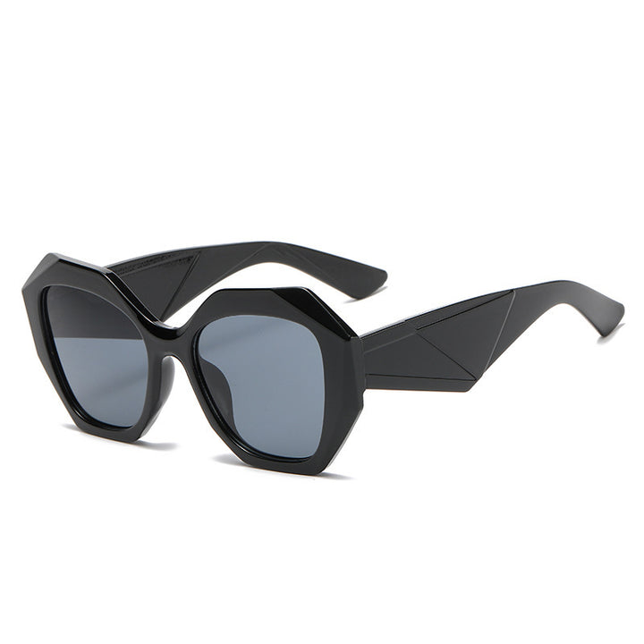Damer eksepsjonell polygonal solbrille Skanto