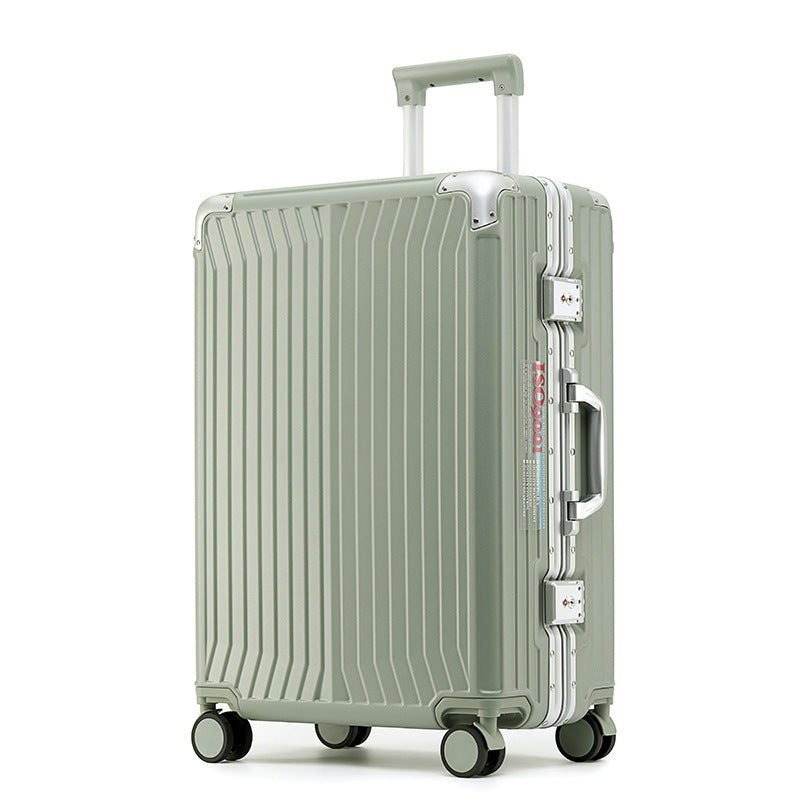 Unisex Rugged Hard-Shell Rolling Suitcase Skanto