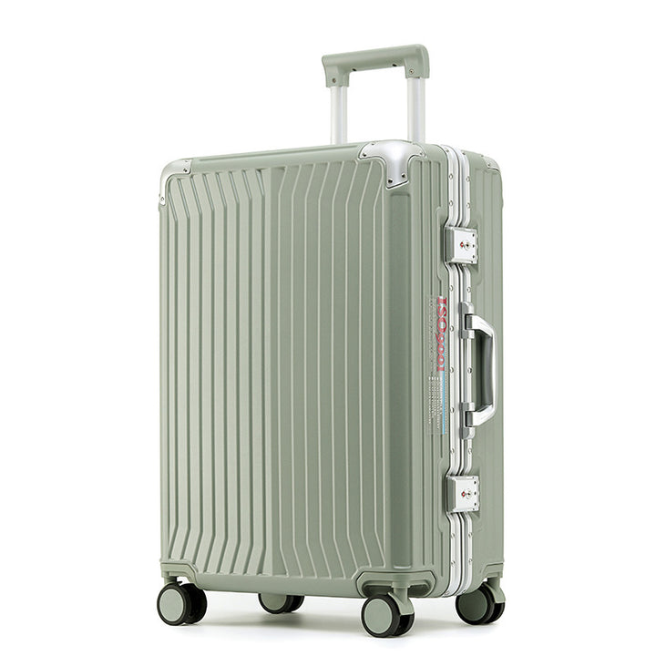 Unisex Rugged Hard-Shell Rolling Suitcase Skanto