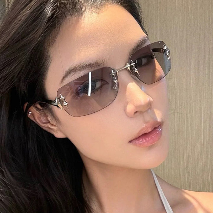 Women's designer sunglasses with ornate details Skanto