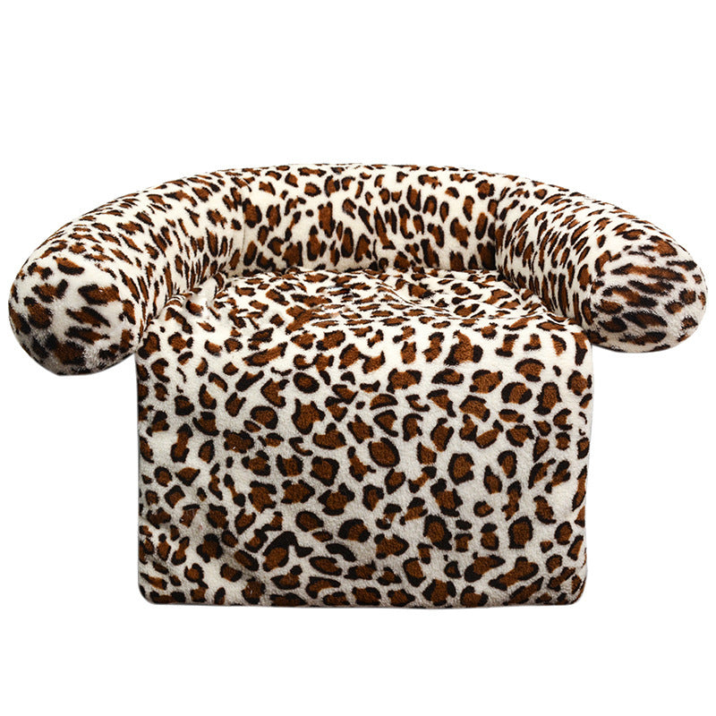 Plush Star Mønstrede Lounge Stol Hundeseng