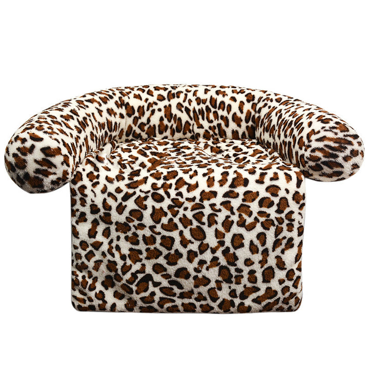 Plush Star Mønstrede Lounge Stol Hundeseng