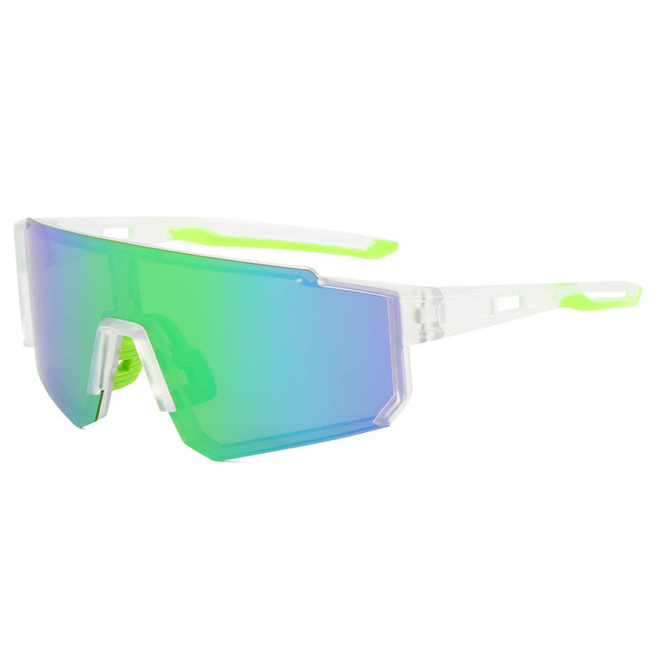 Unisex Futuristisk Skjold Solbriller Skanto