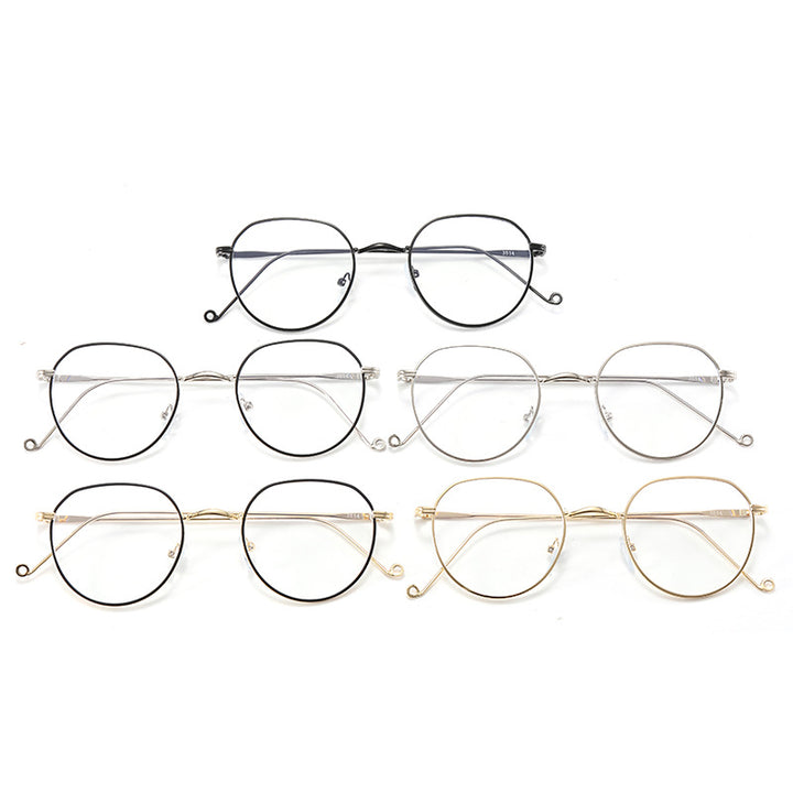 Dame moteriktig brille med elegant oval rammeform Skanto