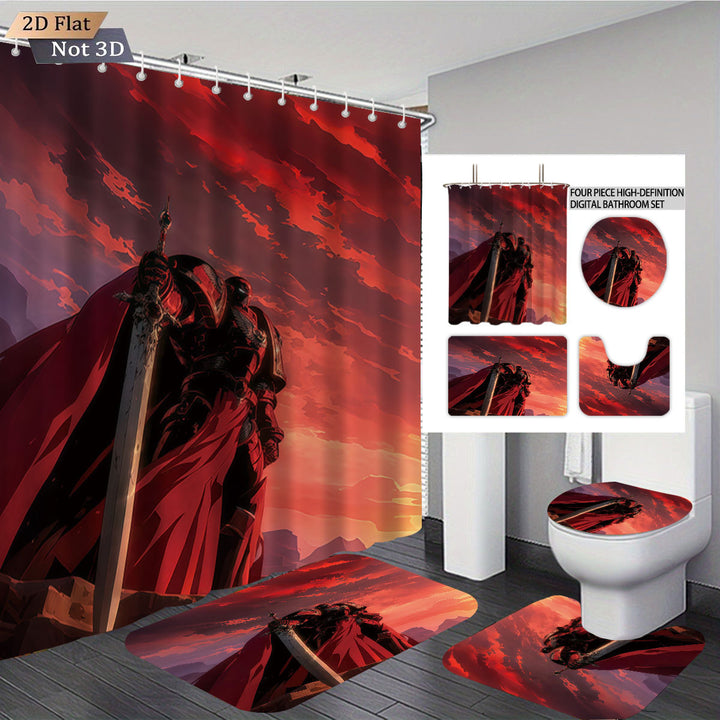 Digital Fantasy-tema Baddekor Sett Skanto