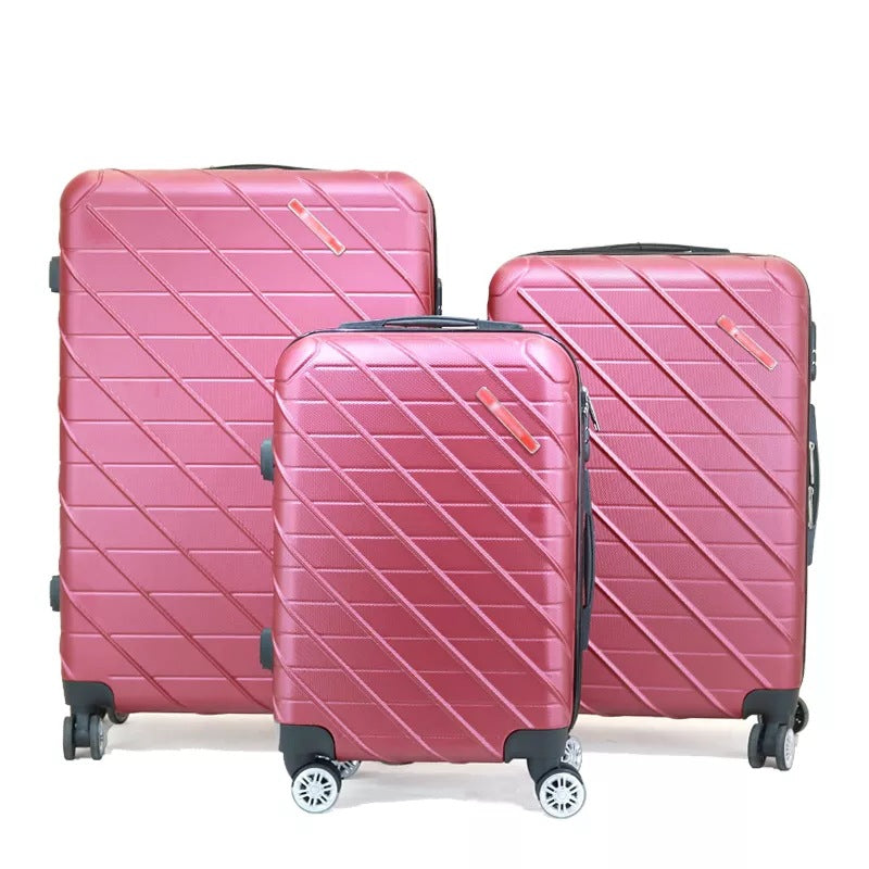 Unisex Kompakt Multi-Funksjonell Hard Shell Trolley Koffert Skanto