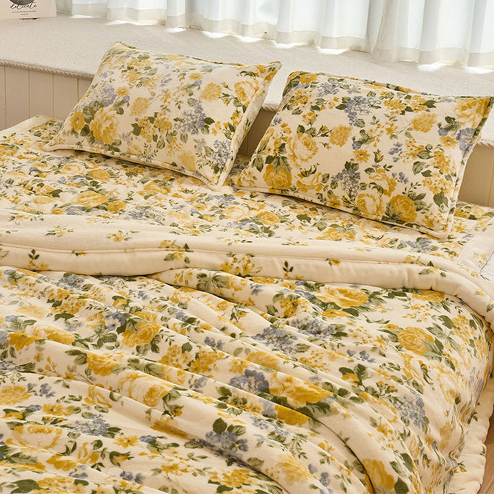 Dame Floral Komfort sengetøy sett Skanto