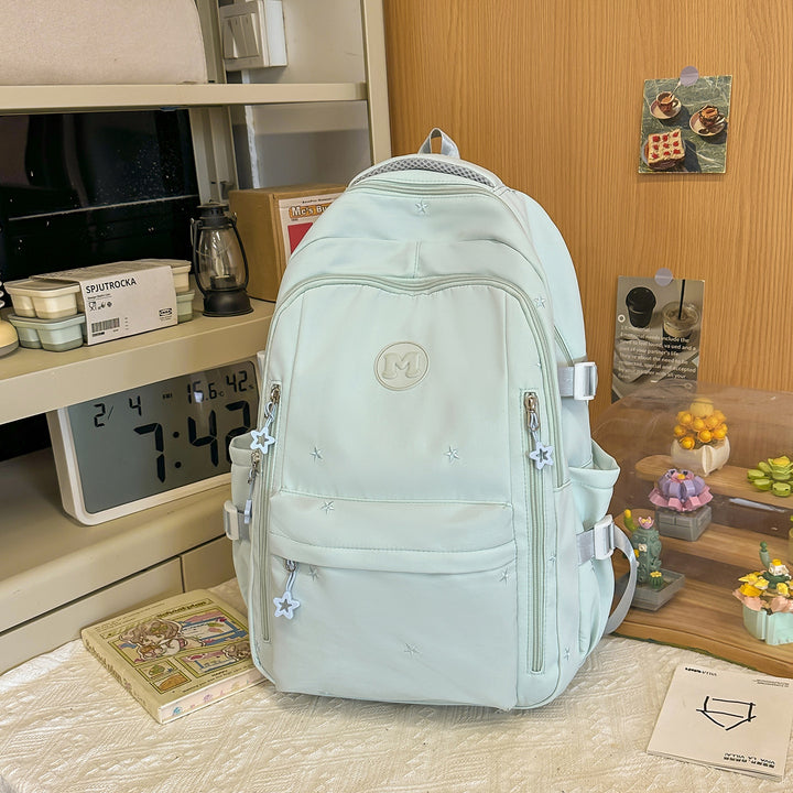 Søt utsmykket skolesekk