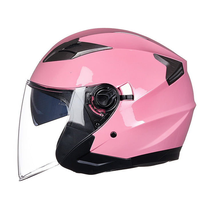 Full-Face motorsykkelhjelm med integrert visir Skanto