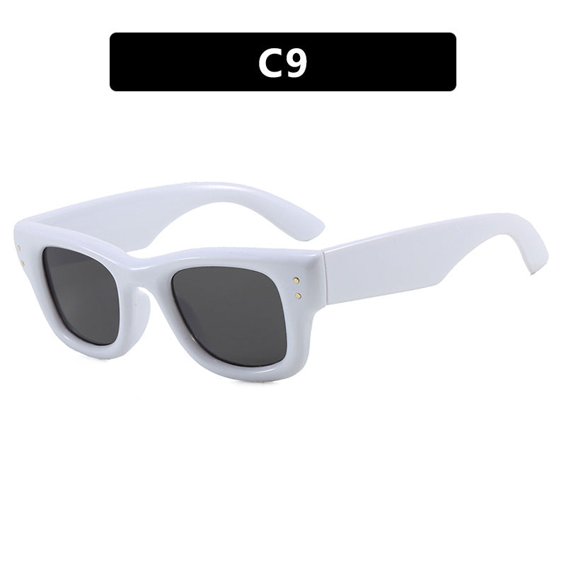 Women's fashionable sunglasses with wide, elegant frame and protective UV filter Skanto