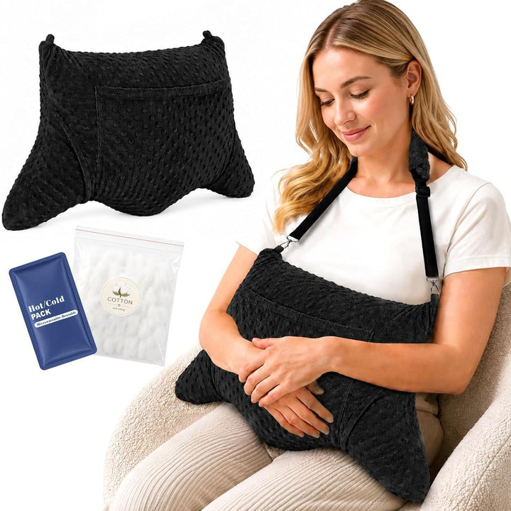 ergonomisk varmedyne med bærestropper Skanto