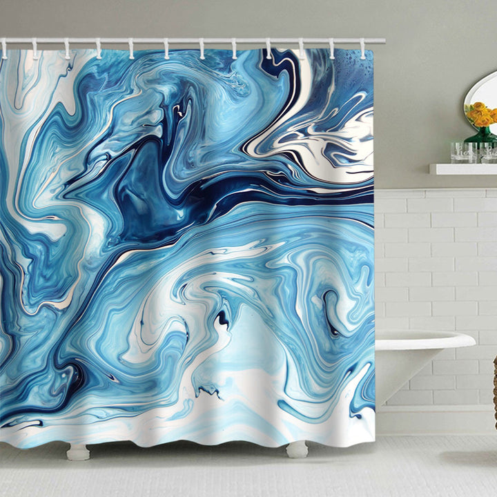 Kunstnerisk Marmor Design Dusjforheng Skanto