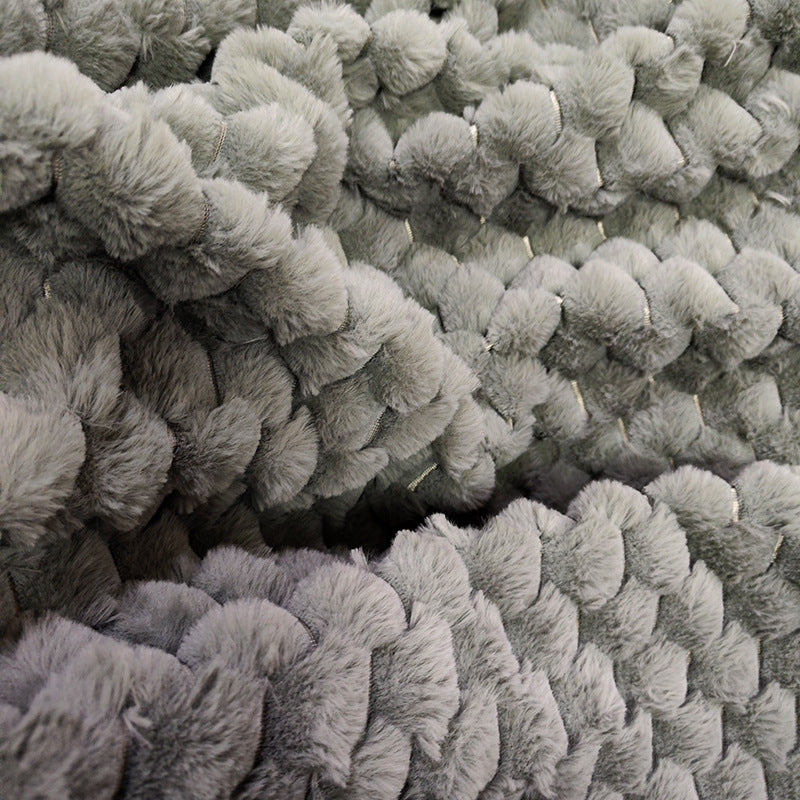 Dame luksus-fleece-teppe Skanto