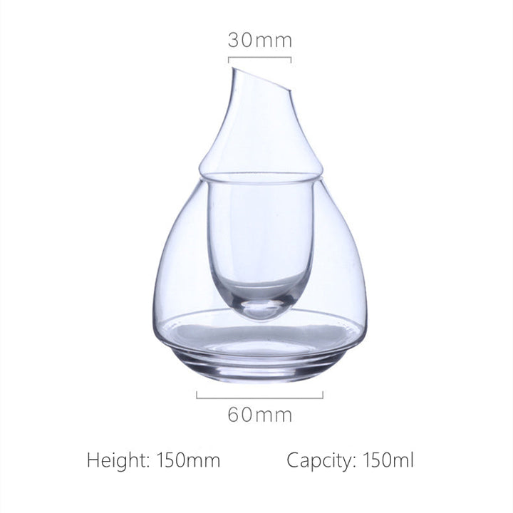 To-nivå ånd glass karaffel | Skanto