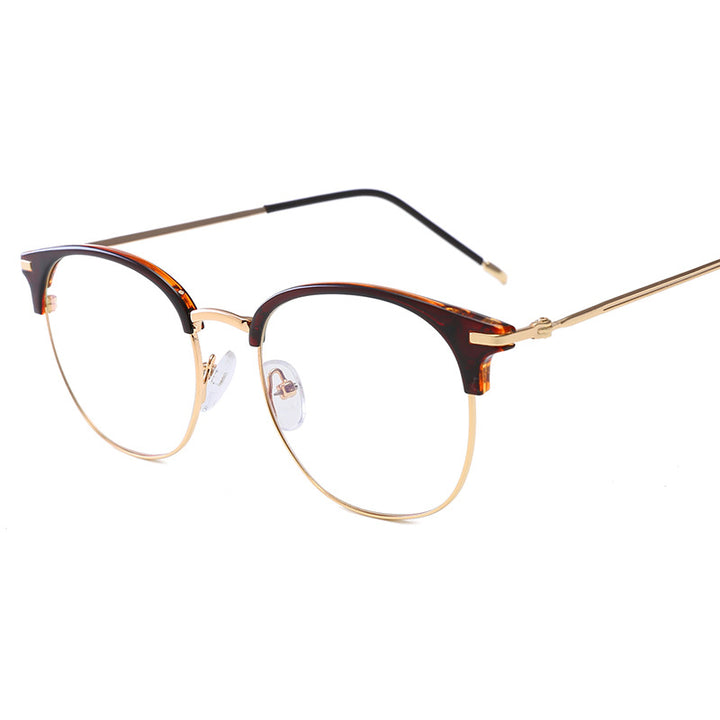 Damer moteriktig cat-eye brille med filigran metallramme Skanto