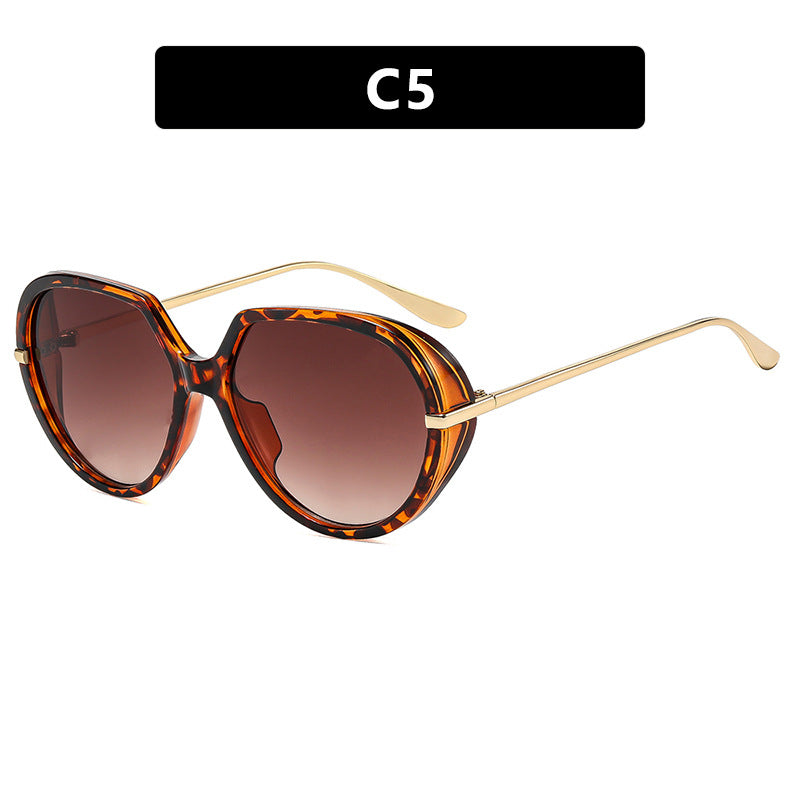 Women's Cat-Eye Sunglasses with Glare-Free UV Protection and Luxurious Metal Frame Skanto