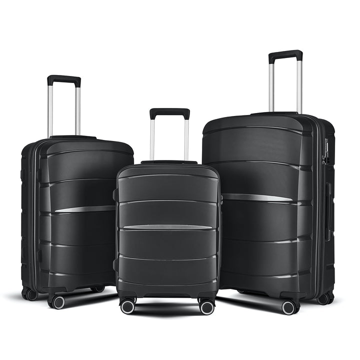Unisex Premium Multi-Størrelse Hard Shell Koffert Sett Skanto