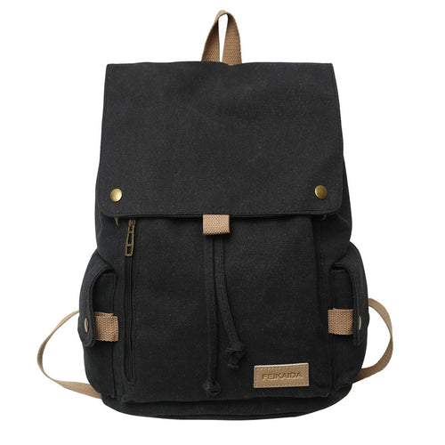 Rugged Canvas Hiking School Backpack Skanto