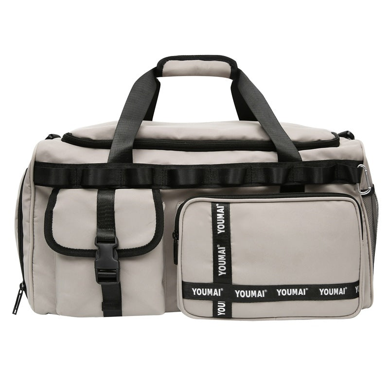 Sporty multifunction duffel bag with practical compartments Skanto