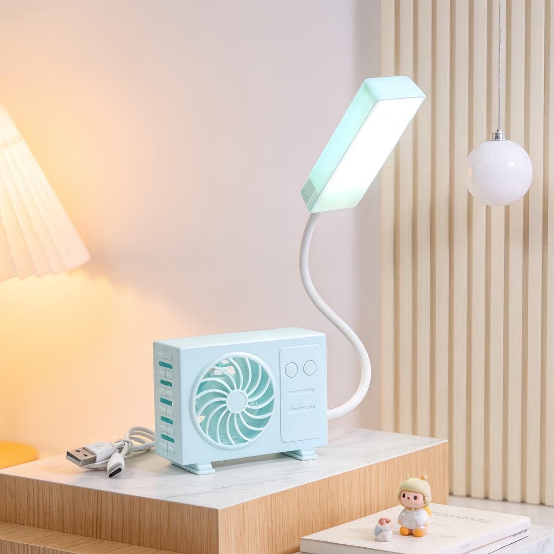 Dame USB-bordvifte med LED-belysning Skanto