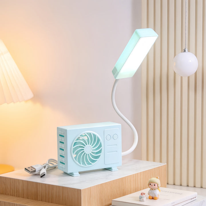 Dame USB-bordvifte med LED-belysning Skanto
