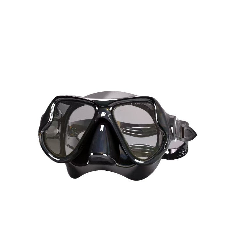 Tauchmaske med ergonomisk design og et fleksibelt snorkel Skanto